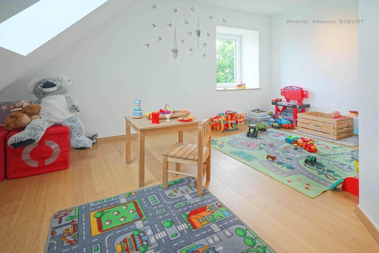 Gite Familial Ferme Des Aujes Falaen Onhaye Luaran gambar